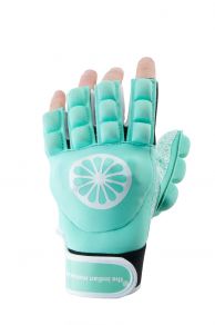 Glove shell/foam half finger [left] - mint
